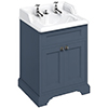 Burlington 2-Door Unit And Classic Invisible Overflow Basin - W 650 x H 930mm small Image 4