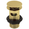 Nuie Round Push Button Slotted Basin Waste small Image 4