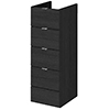 Hudson Reed Fusion 300 x 355mm Full Depth 4 Drawer Unit small Image 4