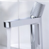 Bristan Liso Deck Mounted Basin Mixer Tap with Clicker Waste small Image 4