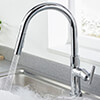 Bristan Jule Kitchen Sink Mixer Tap With Pull-Out Extending Hose And Eco Start small Image 4