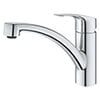 Grohe Eurosmart Chrome Deck Mounted Single Lever Kitchen Sink Mixer Tap small Image 4