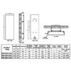 Reina Slimline Vertical Mild Steel Flat Panel Radiator small Image 4
