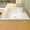 VitrA S20 White 550 x 450mm Inset Basin with Overflow - 1 Taphole small Image 4