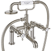 Burlington Guild Traditional Deck Mounted Bath Shower Mixer Tap With Kit small Image 4