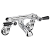 Hudson Reed Topaz 2 Hole Wall Mounted Bath Filler Tap small Image 4