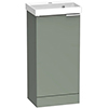 Tavistock Cadence 1-Door Cloakroom Unit And Basin - W 414 x H 865mm small Image 4