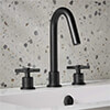 Bristan Cruzar Contemporary 3 Hole Basin Mixer Tap small Image 4