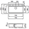 Rangemaster Prato Inset 1 Bowl Igneous Granite Composite Kitchen Sink And Accessories small Image 4