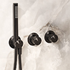 Crosswater 3ONE6 Recessed Round Manual Shower Valve with Handset - 2 Controls small Image 4
